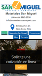 Mobile Screenshot of materialessanmiguel.com